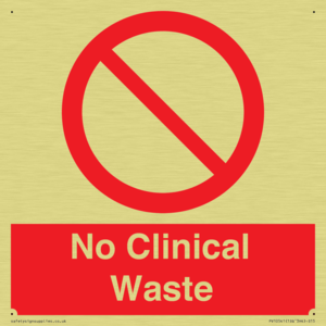 No Clinical Waste
